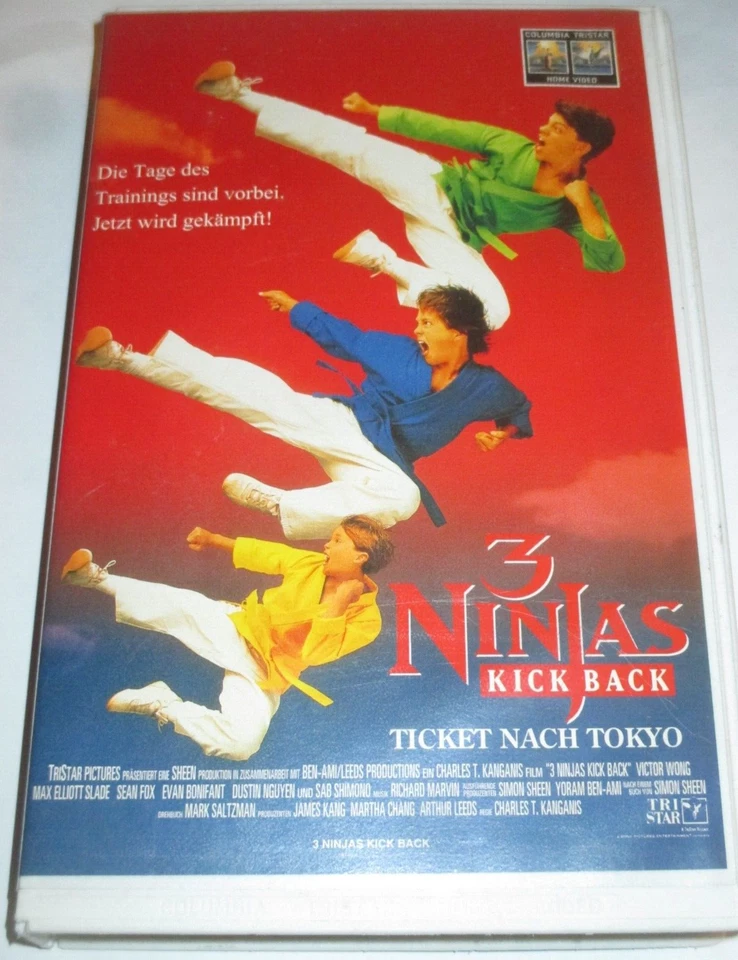 3 Ninjas kick back - VHS/Action/Victor Wong/Sean Fox/Columbia - Bild 1 von 1