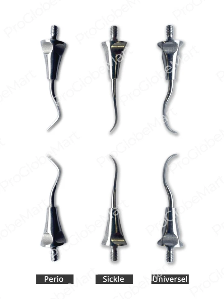 Nuevo Star Titan Perio / Hoz / Punta Escaladora Universal - Pieza de Mano Dental - Paquete de 3 Foto 1 de 1