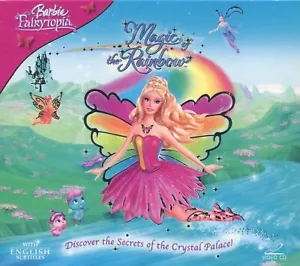 Barbie : Fairytopia - Magic of the Rainbow 2007 CD vidéo original VCD rare HTF - Photo 1/3