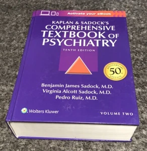 Kaplan & Sadock's Comprehensive Textbook Psychiatry 10th Edition Volume 2 ONLY - Picture 1 of 7