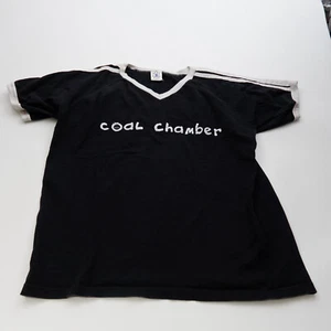 Camiseta De Colección Años 90 Coal Chamber Nu Metal Band Talla XL Azul Uva EE. UU. RARA - Imagen 1 de 5