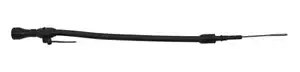 Black Billet Handle Stainless Braided Flexible Dipstick For Chevy LS Truck - Picture 1 of 1