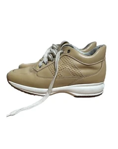 Hogan Camel Brown Trainers Size US 7.5 UK 5.5 - Picture 1 of 10