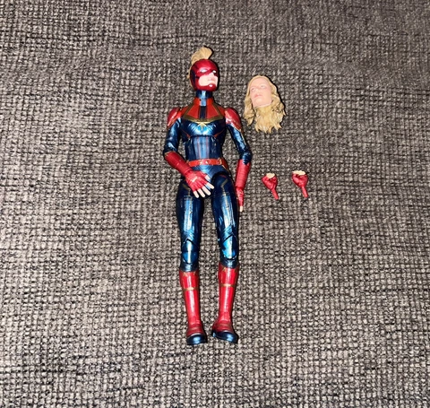 Marvel Legends Captain Marvel 6 Inch Action Figure Kree Sentry Series Cover