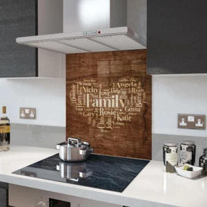 Premier Range Your Own Word Collage On A Glass Splashback - Picture 1 of 4