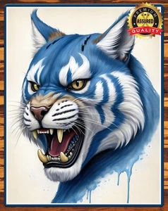 Kentucky Wildcats - Art To Be Signed By Artist - Metal Sign 11 x 14 - Imagen 1 de 4