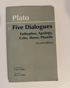 five great dialogues Second Edition Translated By G.m.a. Tribe - Picture 1 of 2