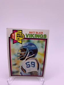 1979 Topps #125 Matt Blair Minnesota Vikings All-Pro - Bild 1 von 2