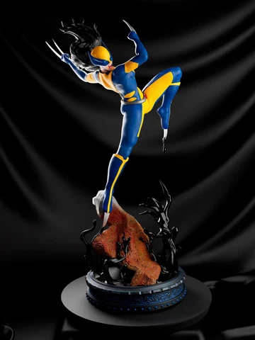 X-men X-23 3D printed unpainted unassembled resin model kit Cover
