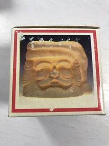 Parchment Porcelain Santa Votive Holder Holiday Home Decor Display Christmas - Picture 1 of 10