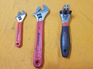 LOT OF 3 CRESCENT 6inch &10 inch ADJUSTABLE WRENCHES & MULTIFUNCTIONAL WRENCHE🤑 - Bild 1 von 6