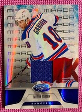 2011-12 Panini Certified Mirror Blue Materials #133 - Marian Gaborik /99
