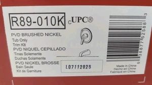 Pfister Pfirst Serie Wandmontage Badewannenarmatur Paket, Nickel gebürstet  - Bild 1 von 4