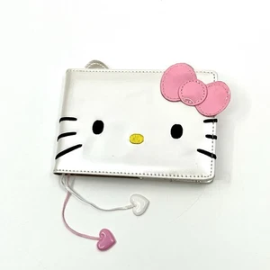Sanrio Hello Kitty 2012 Metallic Pearl Vinyl Pocket Calendar Book 4in x5.5in NEW - Picture 1 of 10