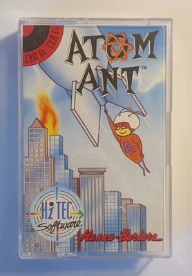 ATOM ANT - Hi-Tec Software - Commodore 64 C64 C128 - TESTED See photos - Image 1 of 4