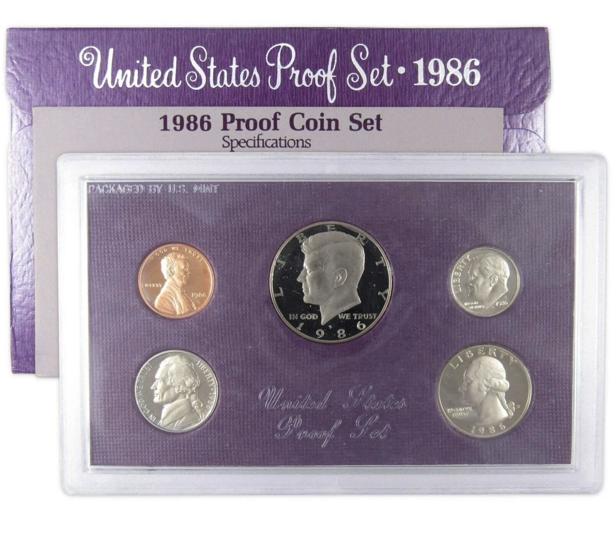 1986 Proof US Coin Proof Sets for sale | eBay