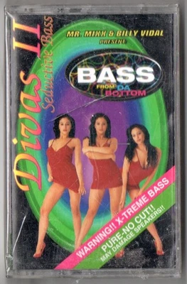 MR. MIXX & BILLY VIDAL Bass From Da Bottom SEALED Rap Tape 2 Live Crew Miami - Image 1 of 3