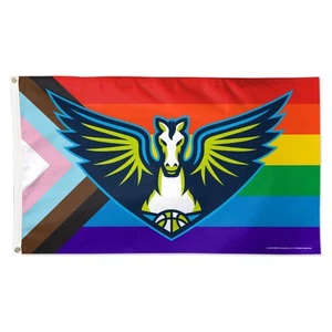 WinCraft Dallas Wings 3' x 5' Pride Single-Sided Flag - Picture 1 of 1