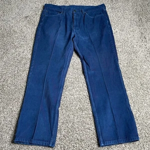 Pantalones de pana Levi’s 514 para hombre 38x30 azul real pantalones pantalones nuevos sin etiquetas occidentales - Imagen 1 de 11