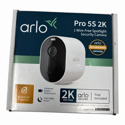 Arlo Pro 5S 2K Spotlight Camera - Wireless Home Security Camera with Spotlight - Image 1 of 4