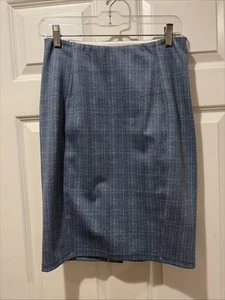 Liverpool Damen 4/27 BIA Strick Bleistiftrock Pull On Stretch hellblau - Bild 1 von 3