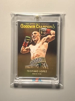 TEOFIMO LOPEZ 💎✨ROOKIE✨ CARD!!! LIMITED #/249 ✨GOLD✨REFRACTOR CARD 2021 - Image 1 of 2
