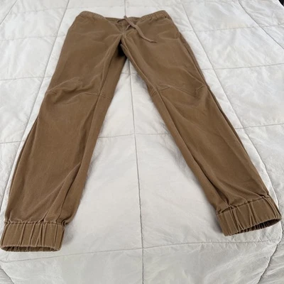 Pantalones de chándal Empyre Creager para hombre, pequeños, tostados, cintura elástica, elásticos Foto 1 de 4