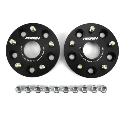 Колесные распорки Perrin PSP-WHL-020BK 20 мм для Subaru STI/WRX 5x114,3 2005-2021 годов выпуска - Изображение 1 из 2