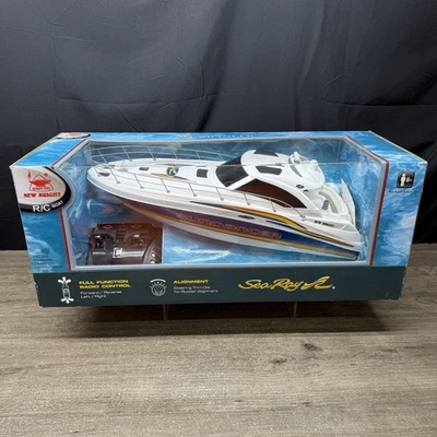 New Bright Sea Ray Sundancer 48 R/C Boat 2007 No. 7185 Sealed In Box - Image 1 of 4