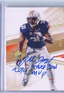 Dee Ford 2014 SP Authentic #38 Autographs Inscriptions 9/25 Auburn Tigers Auto - Picture 1 of 2