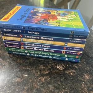 Matt Christopher︱Lot of 8 Books︱Tough to Tackle︱Ice Magic︱Hockey Radicals - Picture 1 of 14
