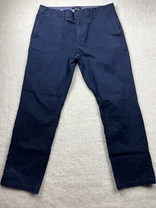 Banana Republic Pants Mens 33X30 Standard Fulton Chino Cotton Stretch Blue - Picture 1 of 9