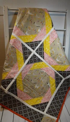 Colcha de retalhos para bebês, amante de fazenda de cavalos - Imagem 1 de 4