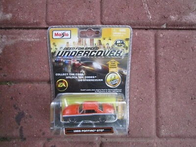 Pontiac GTO 1965 fundido a presión Maisto Need for Speed Undercover escala 1/64 Foto 1 de 3