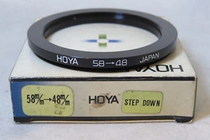 Hoya 58mm-48mm Step Down Ring - Vintage - Never Used - Rare - Picture 1 of 1