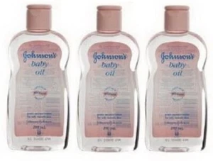 PACK OF 3 Johnsons Baby Oil Gentle Daily Care 200ml - Picture 1 of 1