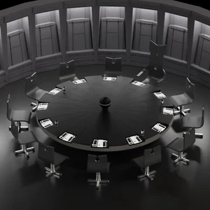 Star Wars Death Star Conference Room Table Action Figure 1/12 Scale 3D Print Kit - Picture 1 of 7