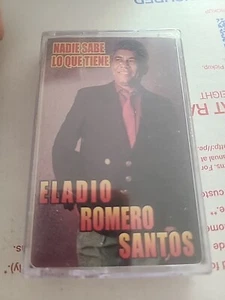 ELADIO ROMERO SANTOS, NADIE SABE LO QUE TIENE RECORD BACHATA CASSETTE SELLADO - Picture 1 of 2