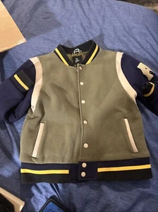 Used Art Class Kids Letterman Jacket "Now Or Never" S (6/7) EUC - Picture 1 of 6