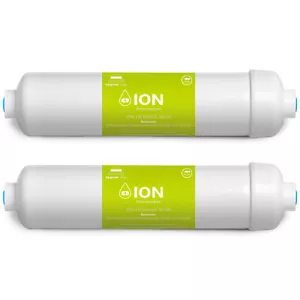 Deionization Water Filter Replacement – RO DI Mixed Bed Purifier – Inline 2 Pack - Picture 1 of 7
