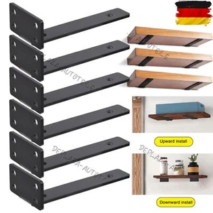 6x Schwerlast Regalhalter Regalträger Wand Regalhalterung Regal T Regalhalter - Bild 1 von 17