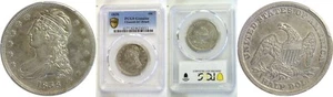 1838 50C Capped Bust Half Dollar PCGS AU Details - Picture 1 of 3
