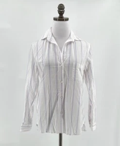 Grayson by Frank Eileen Damen rosa blau gestreift Baumwolle The Hero Top Gr. 2 - Bild 1 von 6