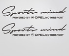 Opel Autocollant Sports Mind Tuning Course Manta B R Astra Corsa Insignia