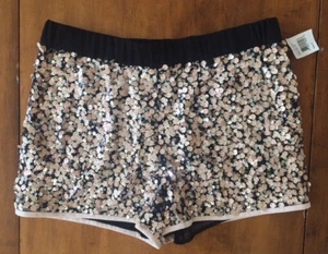 NWT Womens Diane Von Furstenberg SUKI SEQUIN SHORTS Pink RETAIL $265   Size 6 - Picture 1 of 12