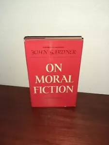 On Moral Fiction John Gardner Signed 1st Hardcover - Picture 1 of 9