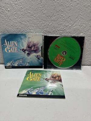 RareAlien Gate Philips CD-I Game Complete w/ Sleeve Case & Instructions CDI 1993 - Image 1 of 2
