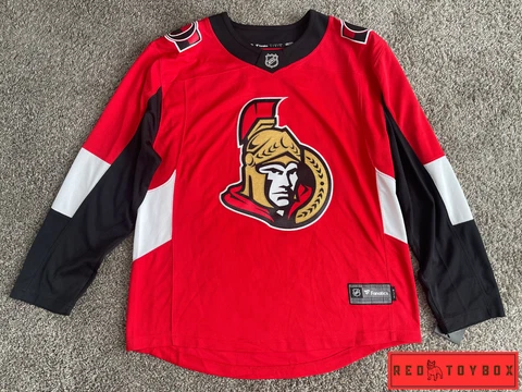 Ottawa Senators Jersey Mens L Sweater Breakaway Home Red Fanatics NHL Hocky Cover