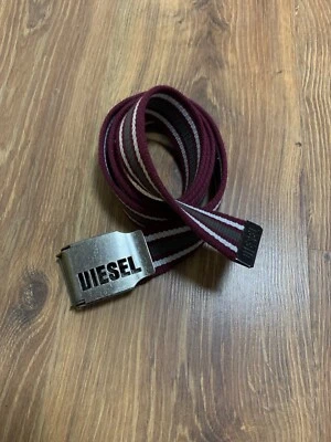 Logotipo vintage de cinto diesel Y2K - Imagem 1 de 3