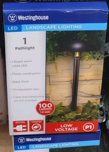 Westinghouse LED Pathway Lighting Pathlight Black Finish 100 Lumens - Picture 1 of 1